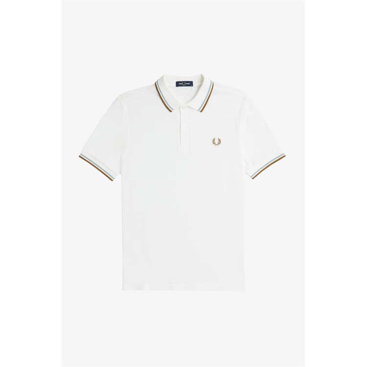 FRED PERRY FRED PERRY M3600 V21 Polo Mc Bianco Uomo