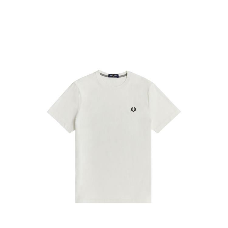 FRED PERRY FRED PERRY M1600 129B T-Shirt Crew Neck Bianco Uomo