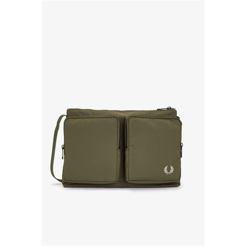 FRED PERRY FRED PERRY L7270 V71 Borsa Tracolla Verde Unisex in Borsa