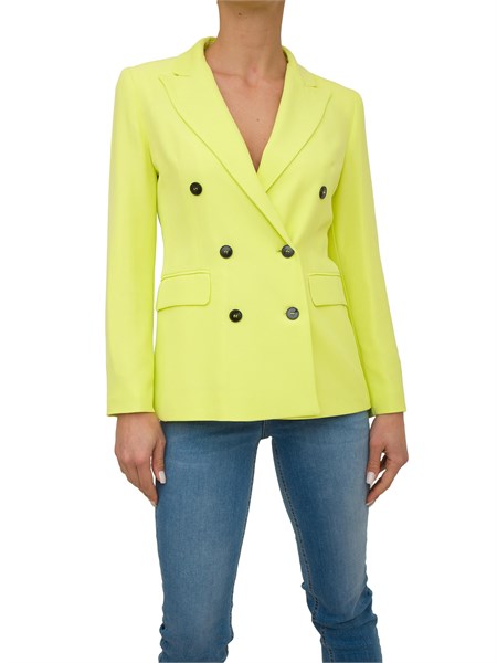 giacca doppiopetto donna marella verde jez