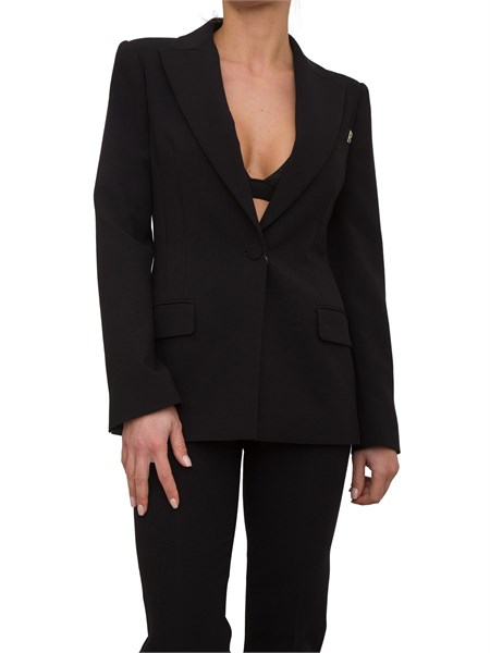 giacca monopetto donna blugirl nero rf4202t3190