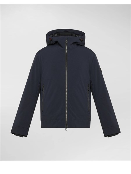 giacca sportiva con cappuccio peuterey verde pkk2161logesrt03