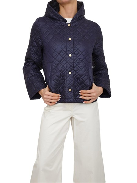 giubbino anti goccia emmpiroga di emme marella in tessuto blu emmpiroga