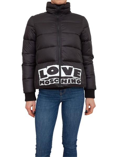 giubbino donna love moschino nero wh81501t363a