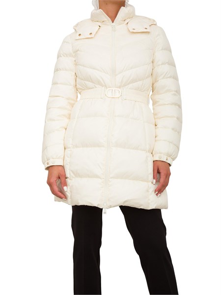 giubbino donna twin set avorio 242tp2182