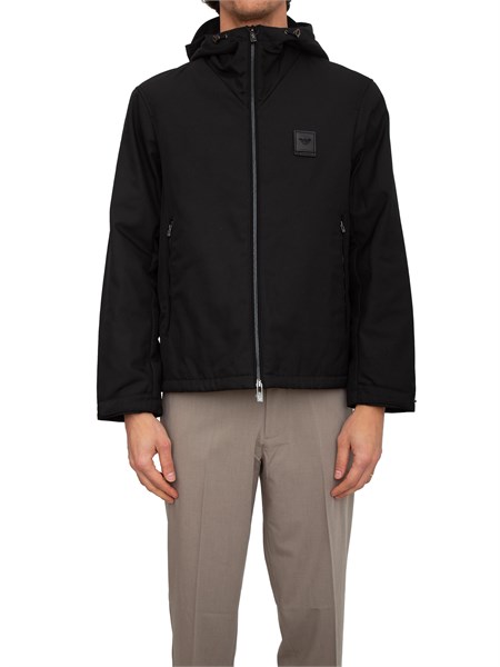 giubbino emporio armani in nylon nero em003417af18264