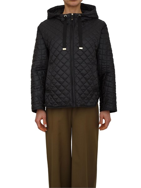 giubbino imbottito mtcgiorno max mara cube in tela antigoccia nero mtcgiorno