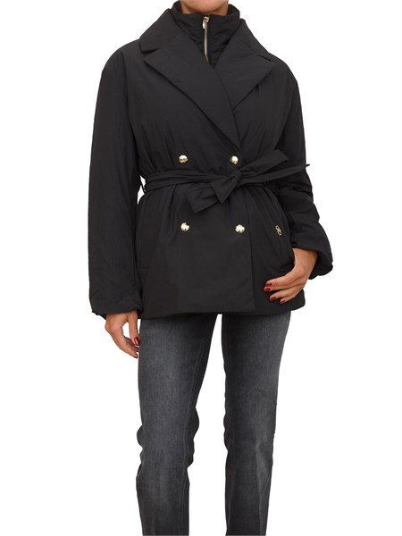 giubbino liu jo donna in nylon imbottito nero tf5018t3767