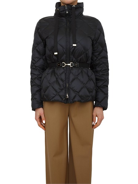 giubbino mtcsoftb max mara cube in nylon antigoccia nero mtcsoftb