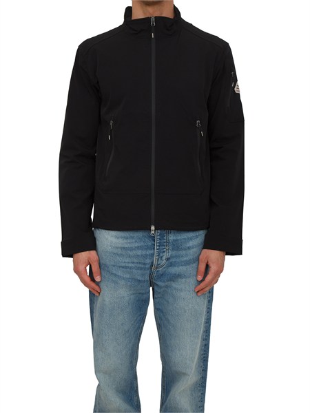 giubbino pyrenex uomo in tessuto tecnico nero hmx008