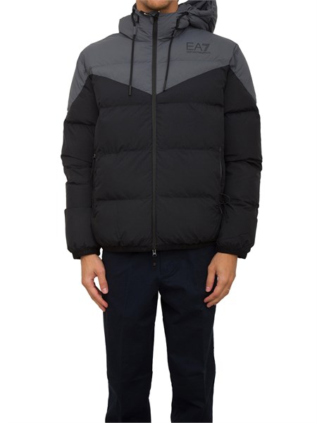 giubbino uomo ea7 emporio armani nero 6dpb30pndoz