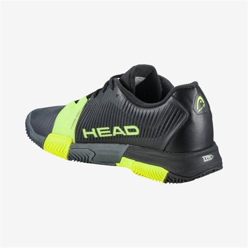 HEAD HEAD 273112 Revolt Pro 4.0 Clay Nero-Giallo Uomo in Tennis