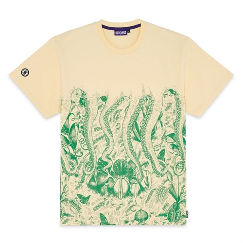 IUTER-OCTOPUS IUTER-OCTOPUS 22WOTS11 Tee Crm Botanic in T-shirt