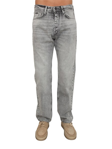 jeans brad antony morato in denim nero lavaggio used mmdt00295fa700160 w02191