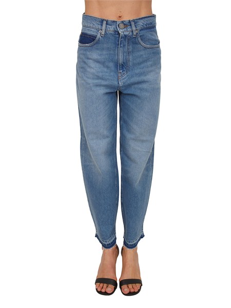 jeans cinque tasche estelle pinko in denim medio estellea341