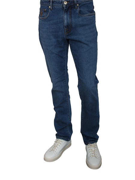 jeans corneliani in denim stretch blu 264jg42620136
