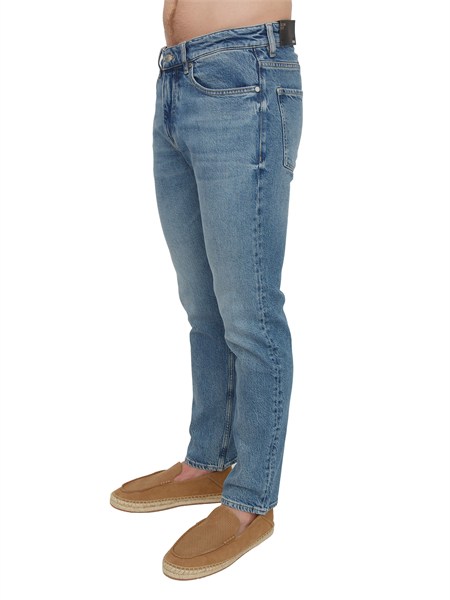 jeans delaware boss uomo in denim blu chiaro c delaware50549797
