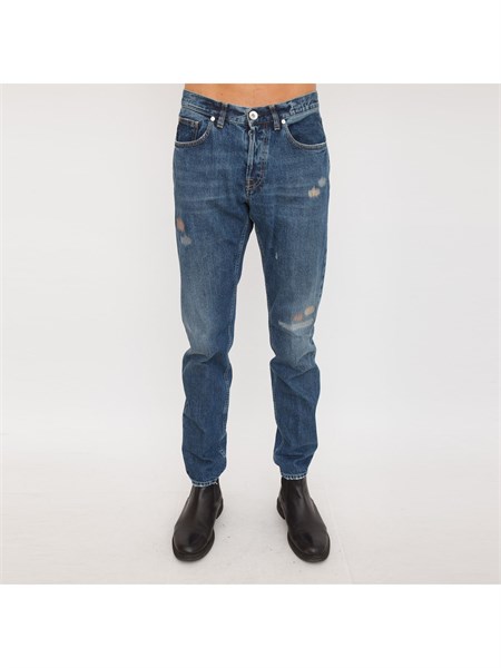 jeans uomo eleventy blu denim b75panb16tet0b028