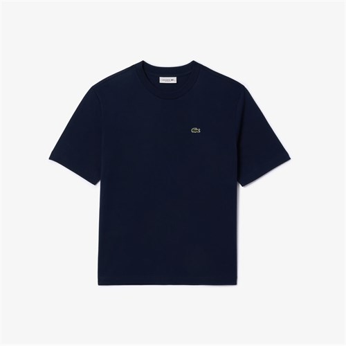 LACOSTE LACOSTE Tf7215 166 T-Shirt Mc Blu Donna in T-shirt