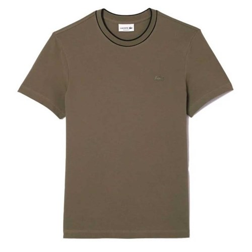 LACOSTE LACOSTE Th8174 316 T-Shirt Marrone Uomo in T-shirt