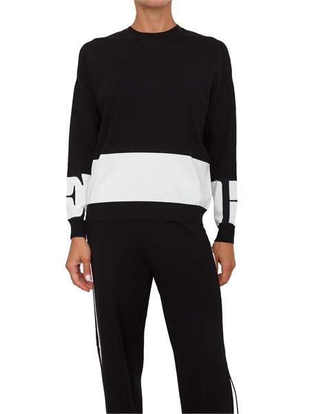 maglia donna elisabetta franchi nero mk01s56e2