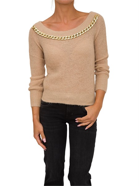 maglia donna guess by marciano beige 3ygr165771z