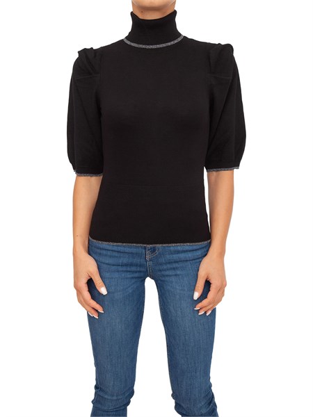maglia donna liu jo nero wf2481ms49i