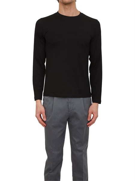 maglia uomo aiace galassi in pregiata viscosa nera 1465910