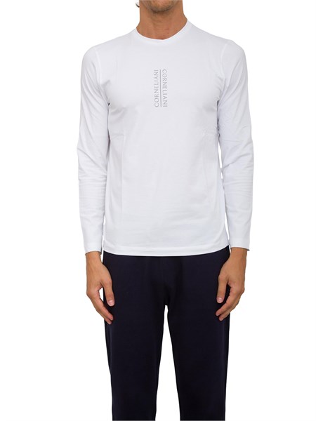 maglia uomo corneliani bianco 94g5839425041