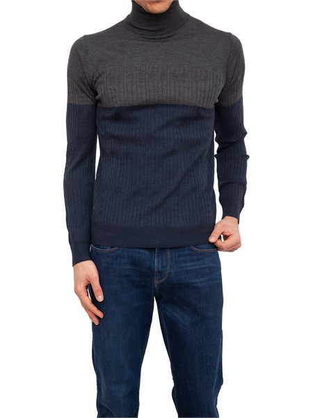 maglia uomo corneliani grigio m50b25106