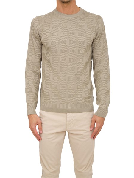 maglia uomo emporio armani beige 6r1myc1mfdz