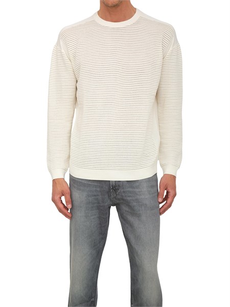 maglia uomo emporio armani bianco em000889af14201