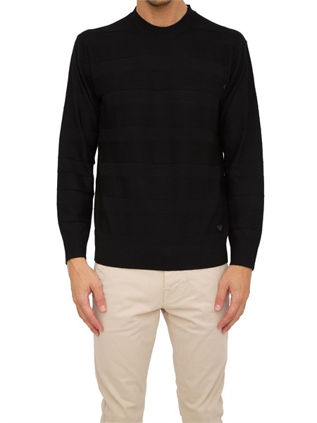maglia uomo emporio armani nero 6r1mx91mcwz