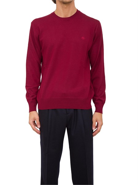 maglia uomo etro bordeaux mrkf0003al257