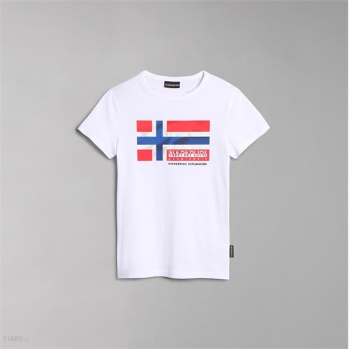 NAPAPIJRI NAPAPIJRI Np0A4H32 Fj21 Tshirt Bianco Bambino in T-shirt
