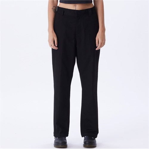 OBEY OBEY 242020105 Pant Blk Daily Nero Donna in Pantalone