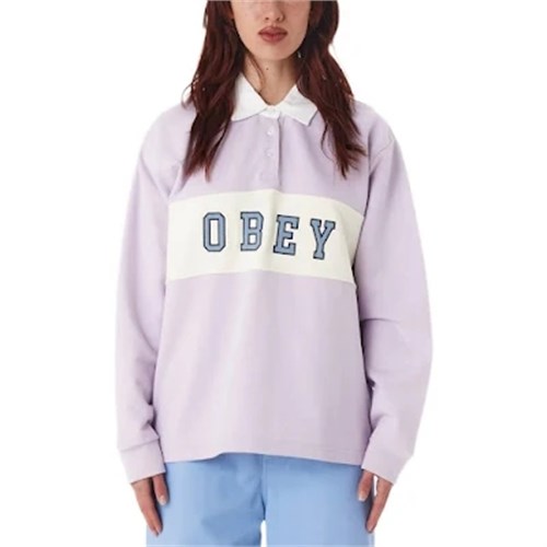 OBEY OBEY 231040012 Polo Orp Rosewood Viola Donna in Polo