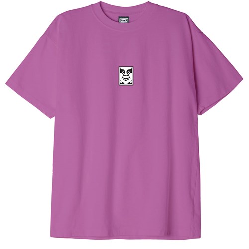 OBEY OBEY 166913013 Tee Mpr Icon Heav Viola Unisex in T-shirt