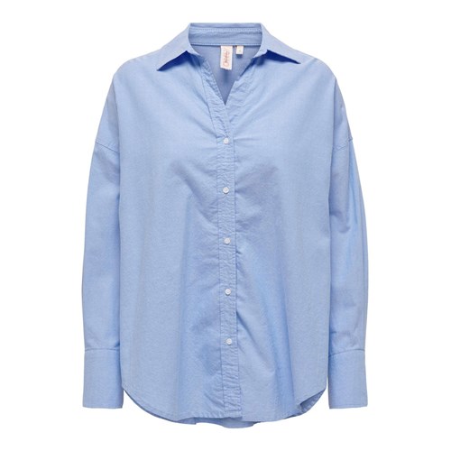 ONLY ONLY 15284050 Blu Onlcaria Shirt Blu Donna in Camicie
