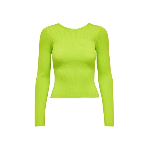 ONLY ONLY 15283423 Maglia Cld Onlemmy Verde-Giallo Donna in Maglioni