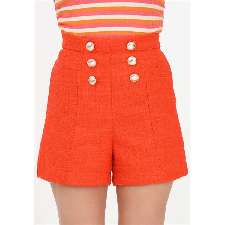 ONLY ONLY 15279596 Chry Onlmaddy Short Arancio Donna