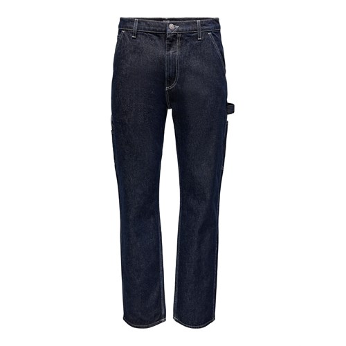 ONLY & SONS ONLY & SONS 22024974 Jeans D.B Onsedge Blu Uomo in Jeans