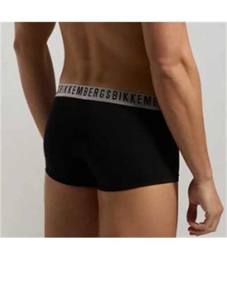 pack 2 boxer bikkembergs in cotone bkk42utr21bi