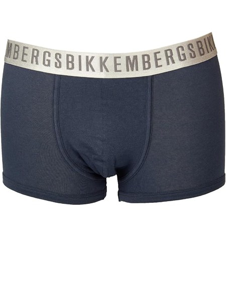 pack 2 boxer bikkembergs in cotone nero bkk1utr11bi