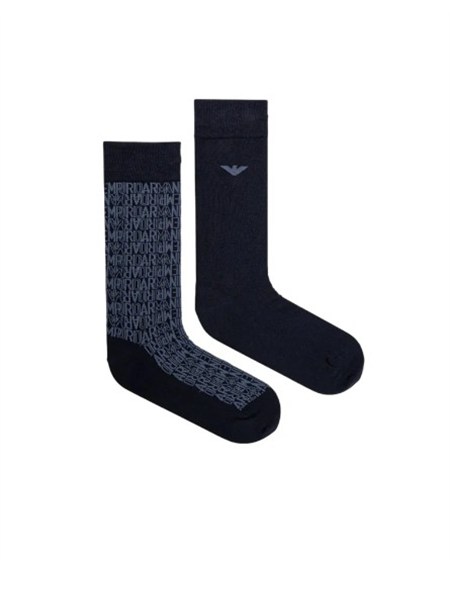pack 2 calzini emporio armani blu em000545af18180