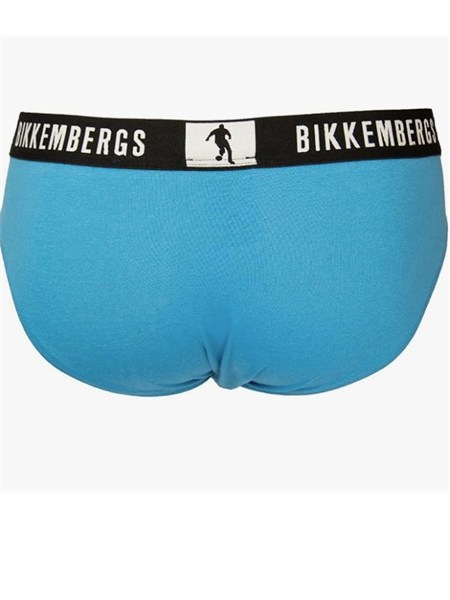 pack 2 slip bikkembergs in cotone ocean bkk42usp17bi