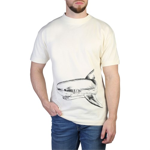 PALM ANGELS PALM ANGELS Pmaa001S23JER001 White Uomo in T-shirt