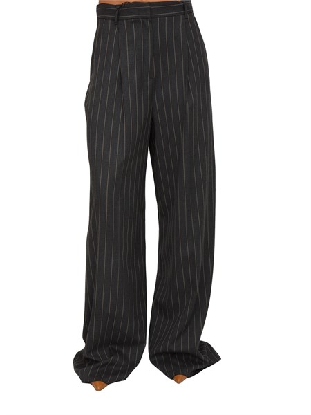 pantalone casual donna emme marella grigio quorum