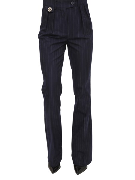 pantalone casual donna fracomina blu fr25wv2005w813d4