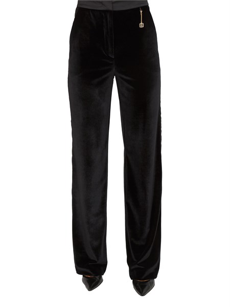 pantalone casual donna fracomina nero fq25wv3002w59601